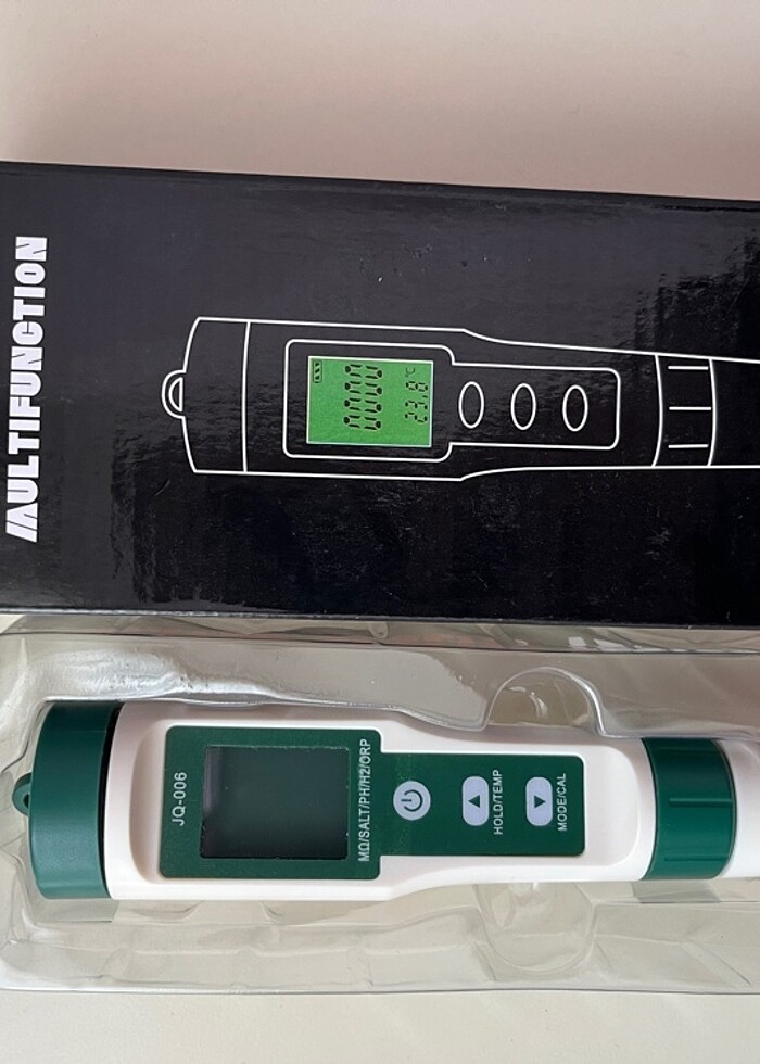 Kapsamlı su analiz cihazı 10 in 1 SIFIR - Görsel 3