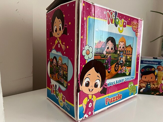 Beden Üç kutu puzzle yapboz seti