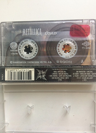 Metallica Load Kaset Albümü