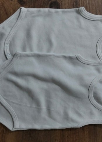 Erkek Bebek Kolsuz Pamuklu Çıtçıtlı Body - Görsel 2