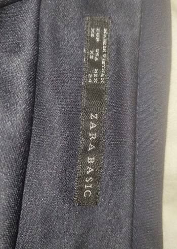 xs Beden siyah Renk Zara basics lacivert Midi Kalem Etek