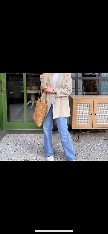 30 Beden Mavi victoria jean