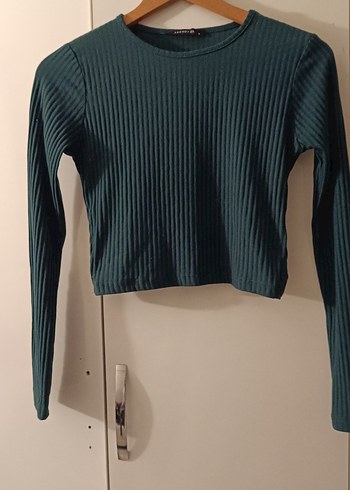 Kadın Uzun Kollu crop