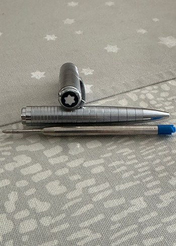 Tükenmez Kalem gri metal