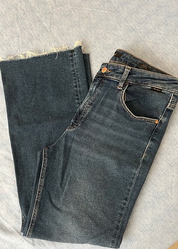 Mavi Koyu Mavi Yikamali Denim Jean