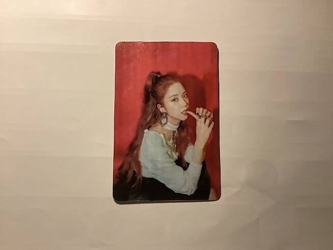  Beden Renk Blackpink photocard????????