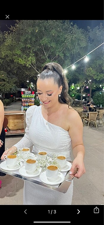 Nişan elbisesi