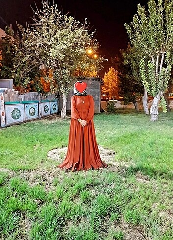 Diğer Şifon mevlana model elbise