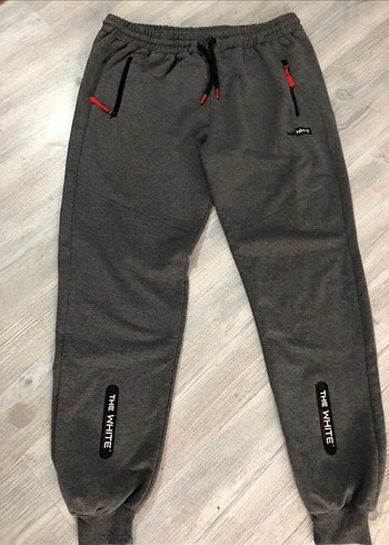 Gri Fermuarlı Erkek Outdoor Eşofman Altı