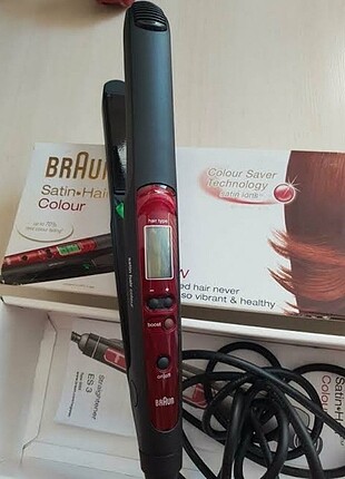 Braun satin hair 7 ion saç düzleştirici