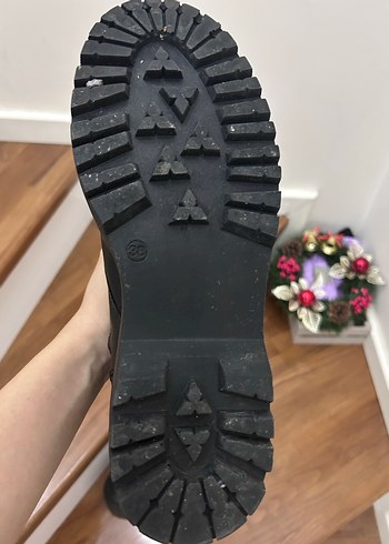 38 Beden siyah Renk Siyah Platform Topuklu Kadın Bot