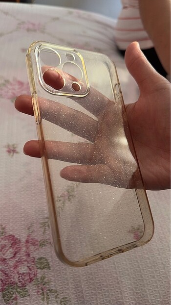 İPhone 14 Pro Max Simli Şeffaf Kılıf