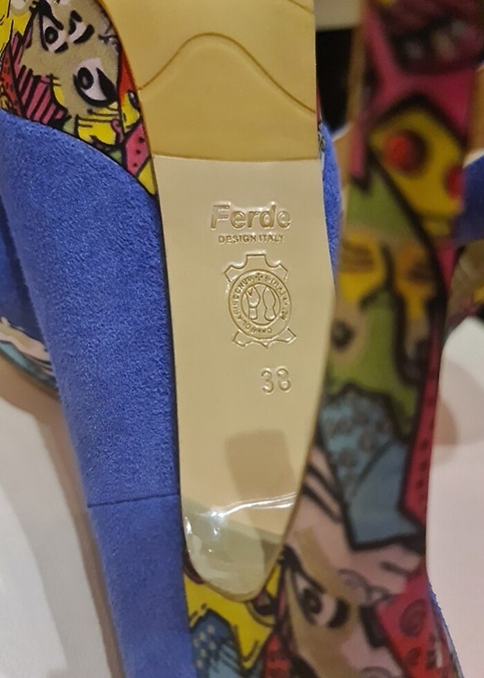 Italian Ferde, Platform Topuk - Görsel 3