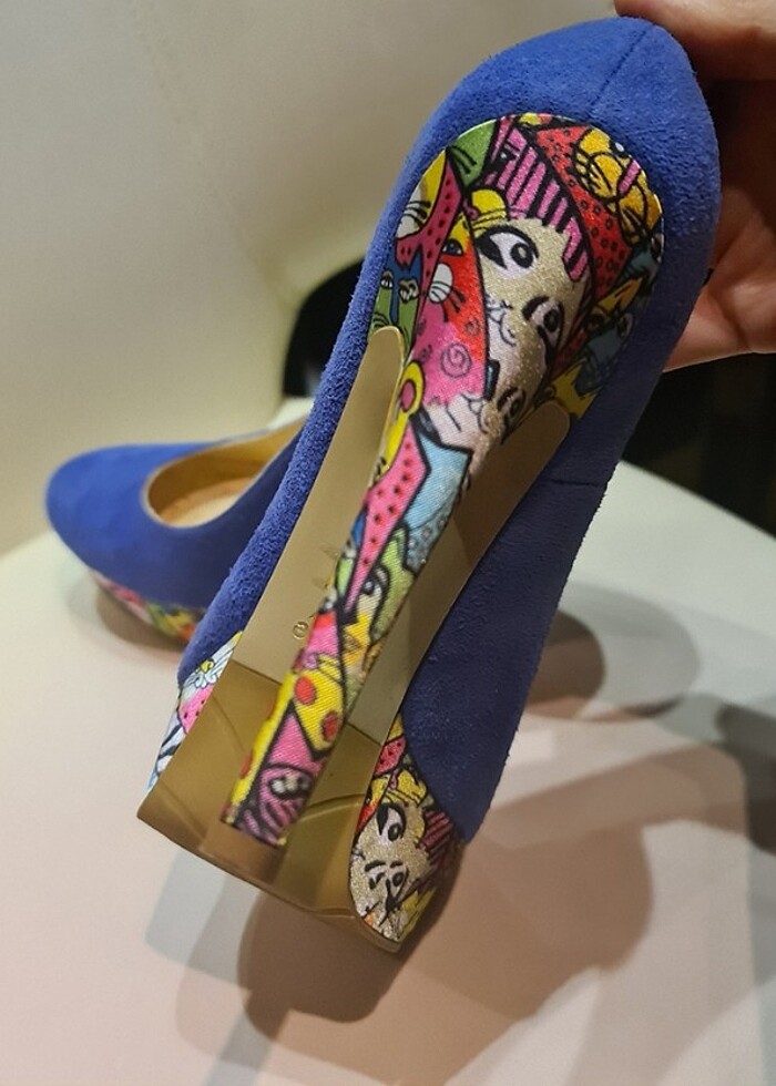 Italian Ferde, Platform Topuk - Görsel 2