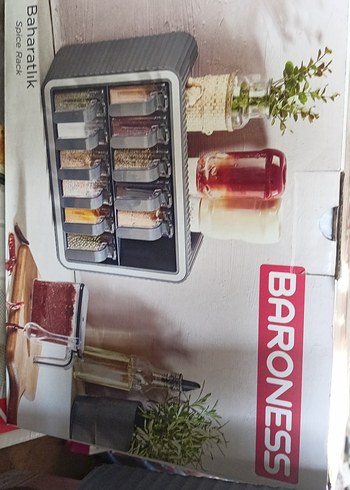 Diğer Diger Gri 12li baharatlik