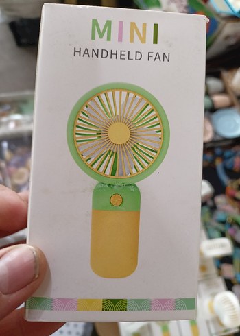Diğer Renkli Mini Taşınabilir El Vantilatörü