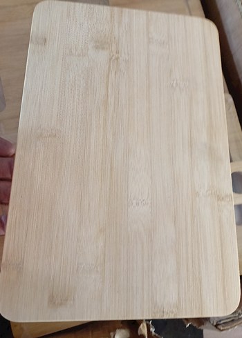 Diğer 32x22 cm Bambu Kesme ve Sunum Tahtası ayaklı