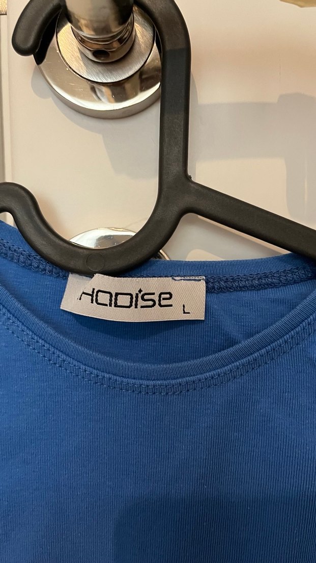 Mavi Kolsuz Pamuklu Basic Atlet - Görsel 2