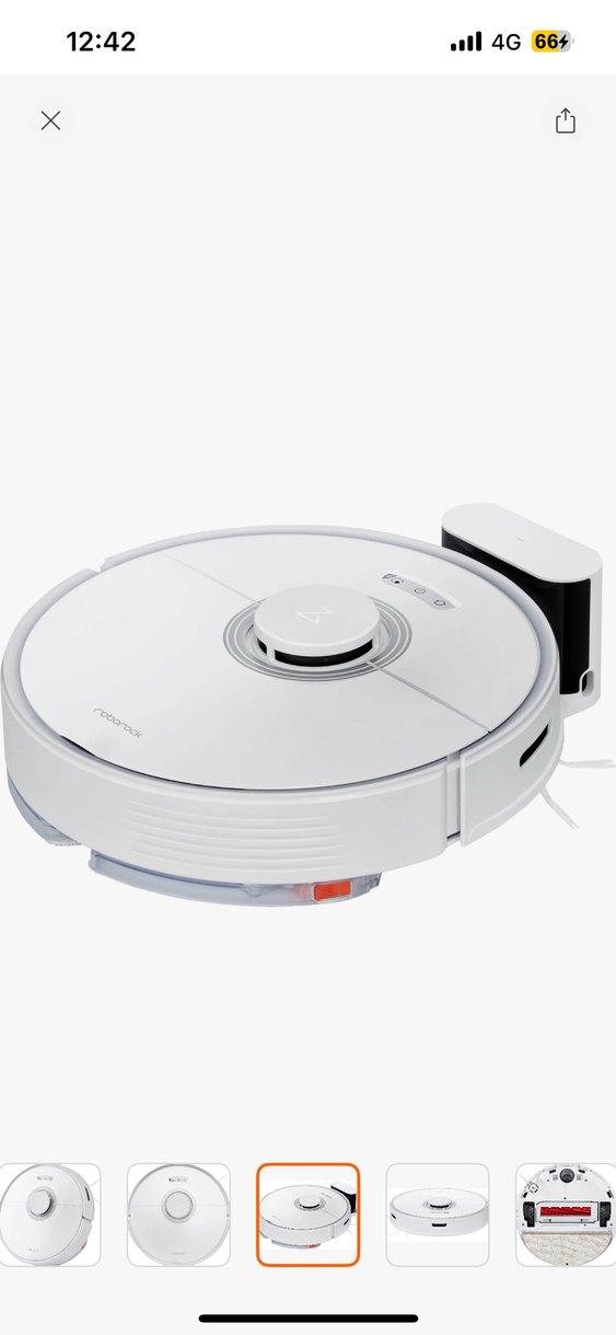 Roborock q7 beyaz Robot Süpürge - Görsel 3