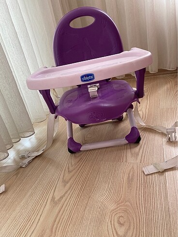 Chicco pocket snack yükseltici mama sandalyesi violetta