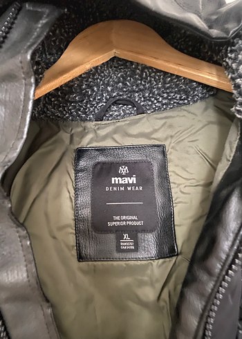 Fermuarlı Siyah Erkek xl mont - Görsel 2