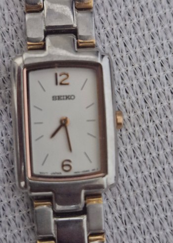 Seiko Minimalist Kadın Gri Metal Kordonlu Saat