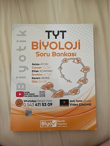 Biyotik Yayınları TYT Biyoloji Soru Bankası