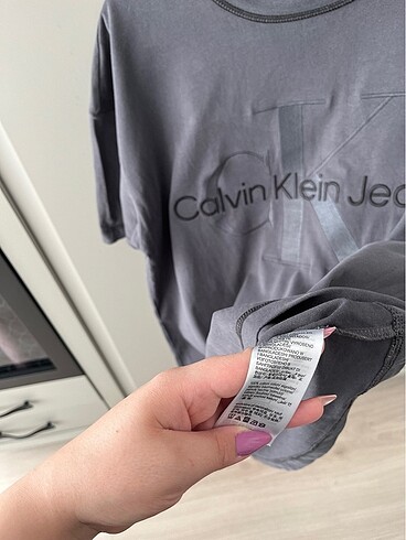 m Beden gri Renk Orijinal premium Calvin Klein tshirt