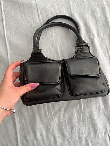 Stradivarius deri çanta