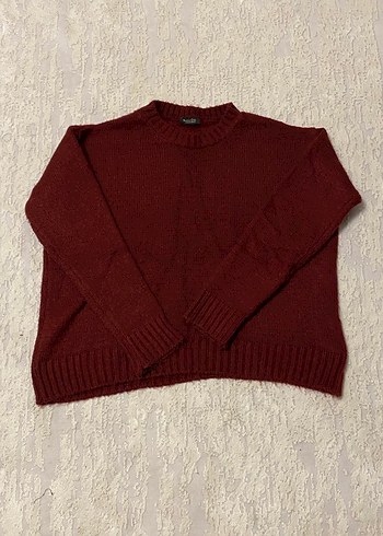 Massimo Dutti bordo yumuşak kazak