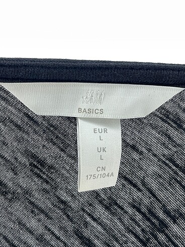 l Beden siyah Renk H&M Uzun Elbise %70 İndirimli.