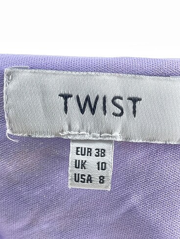 38 Beden çeşitli Renk Twist Uzun Elbise %70 İndirimli.