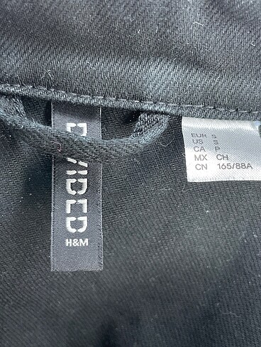 s Beden siyah Renk H&M Ceket %70 İndirimli.