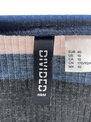 40 Beden çeşitli Renk H&M Uzun Elbise %70 İndirimli.