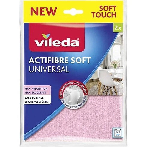 Vileda actifibre temizlik bezi 2 li