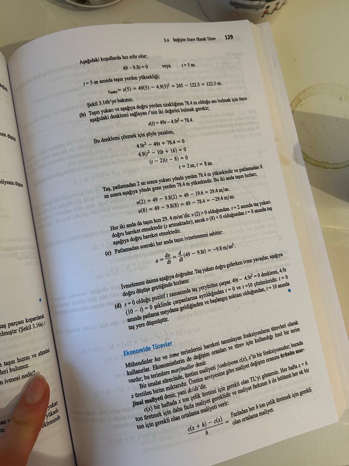 Thomas Kalkülüs Cilt 1 - Pearson - Görsel 2