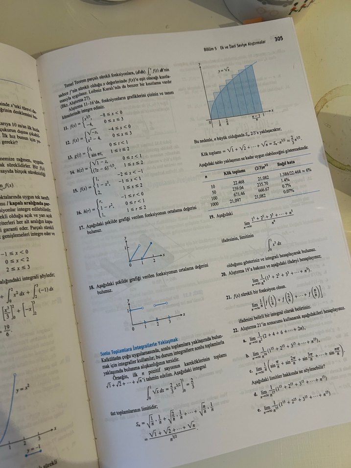 Thomas Kalkülüs Cilt 1 - Pearson - Görsel 4