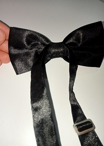 Klasik Siyah Erkek Papyon - Görsel 2