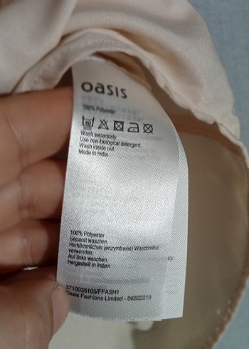 Nakışlı Pudra Bohem Kolsuz Bluz - Görsel 8