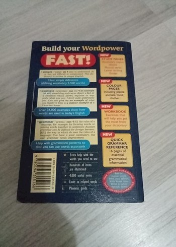 Oxford Wordpower İngilizce Öğrenenler Sözlüğü