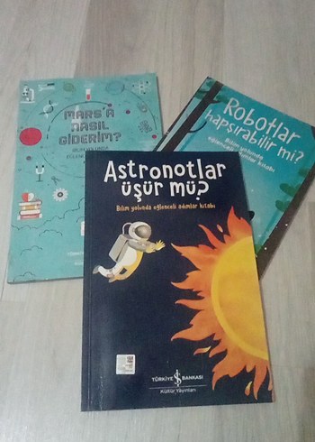 Robotlar ve Astronotlar Çocuk Kitapları