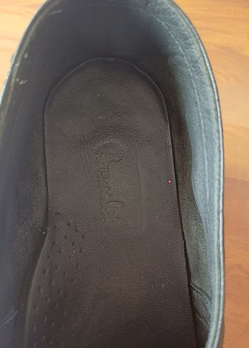 Bambi Bambi Deri Siyah Erkek Espadril Ayakkabı