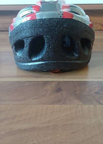 Kırmızı Yılan Desenli Biker Kask - Görsel 5