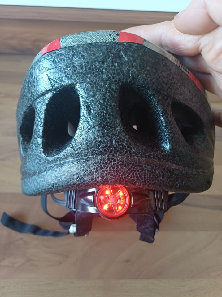 Kırmızı Yılan Desenli Biker Kask - Görsel 3