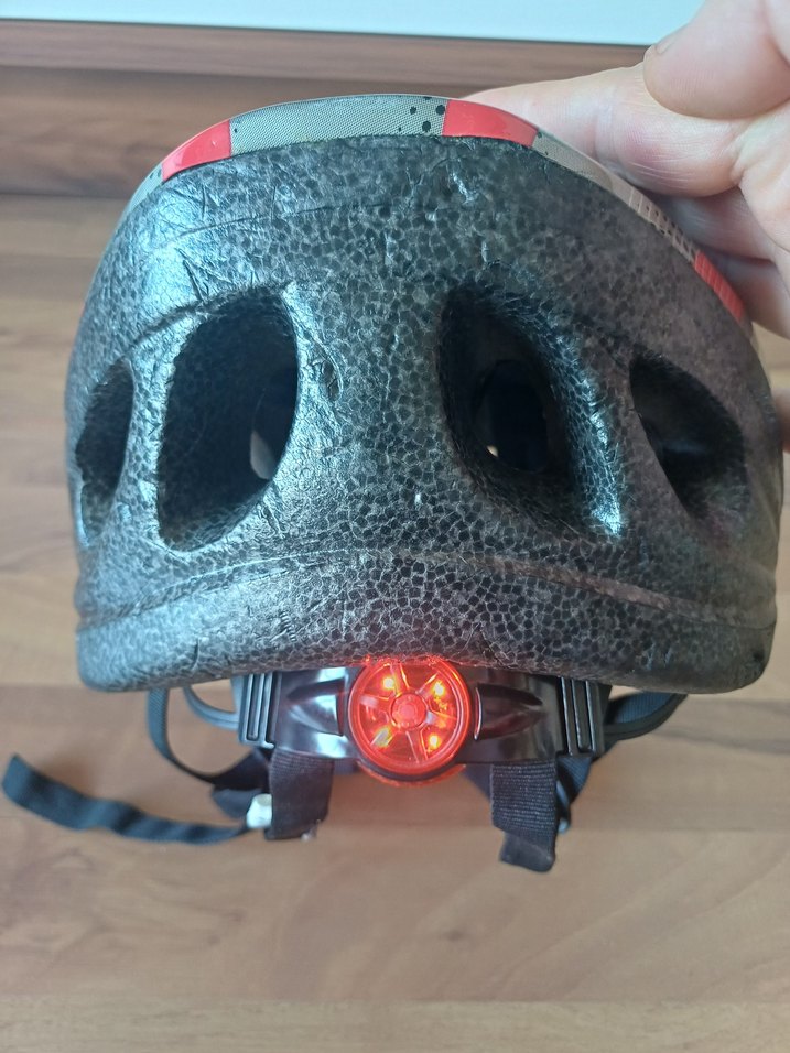Kırmızı Yılan Desenli Biker Kask - Görsel 2
