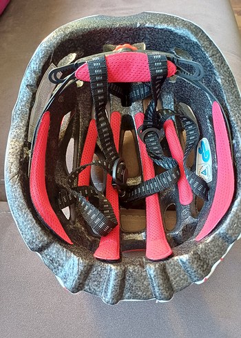 Beyaz Renkli Baskılı Biker Kask - Görsel 3