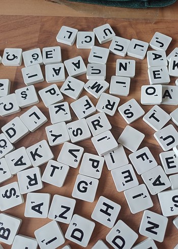 Scrabble oyun harfleri - Görsel 2