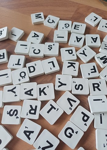 Scrabble oyun harfleri - Görsel 5