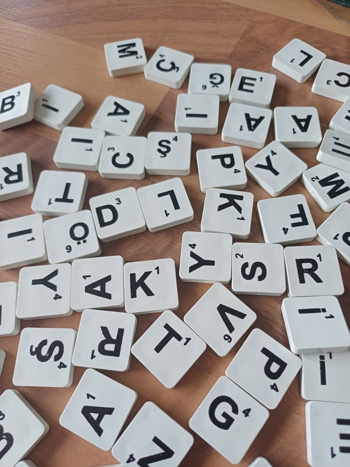 Scrabble oyun harfleri - Görsel 5