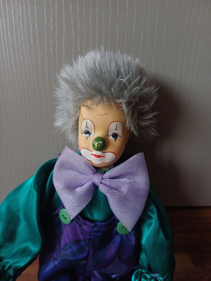 Porselen Palyaço Bebek - Görsel 2